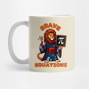 Pi day lion Mug